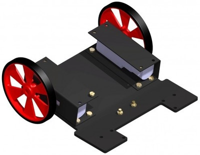 

Robosoft Systems Two Wheel Drive Platform(Multicolor)