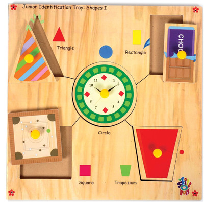 

Skillofun Junior Identification Tray Shapes Around Us I(Multicolor)