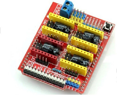 Xcluma Cnc Shield V3 Engraving Machine A4988 Grbl Compatible Arduino Be0002(Red)