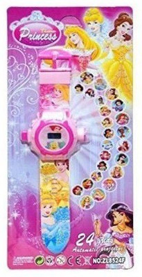 

SMCD Princess 24 IMAGE PROJECTOR WATCH GIFT FOR KID By SMCD(Multicolor)