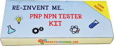 

ProjectsforSchool PNP-NPN Tester - DIY kit for Science Project(Multicolor)