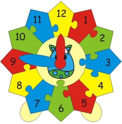 

Skillofun Construct Your Clock - Cow(Multicolor)