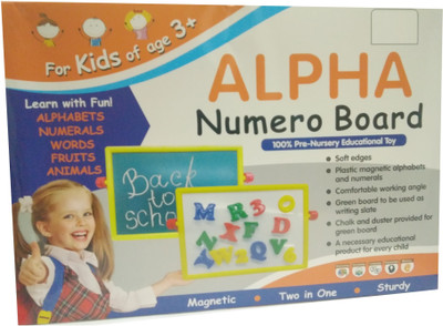 

Hyde & Seek Hyde & Seek Multicolor Alpha Numero Board(Multicolor)