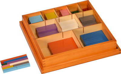 

Kidken Montessori Deccanomial Squares(Multicolor)