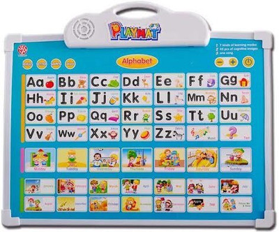 

Mayatra's Alphabet Learning Electronic Board With One Doodle Pen For Kid's(Multicolor)