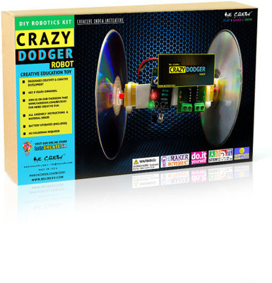 

Be Cre8v Crazy Dodger DIY Robotics Kit(Multicolor)