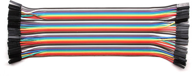 

Adraxx Jumper Wire Female to Female Set of 40(Multicolor)