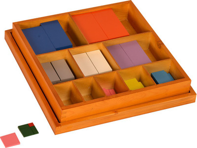 

Kidken Montessori Colour Counting Bars(Multicolor)