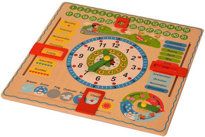Kidken Time Line Calendar(Multicolor)
