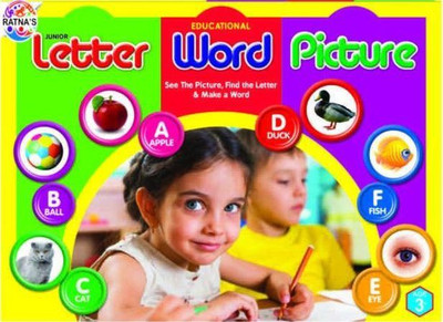 

Ratnas letter word picture jr(Multicolor)