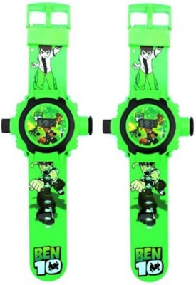 

Turban Toys Combo of Projector Digital Ben10 Watch For Kids(Green)