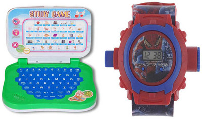 

Aquaras KIDS WATCH & MINI LAPTOP(Multicolor)