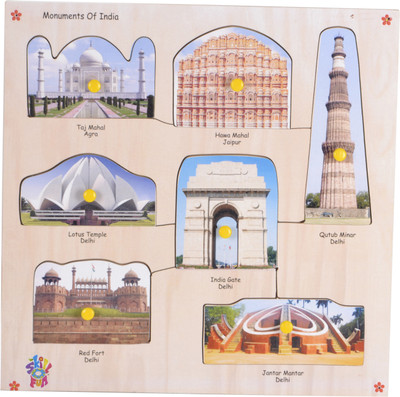 SKILLOFUN Monuments of India(1 Pieces)