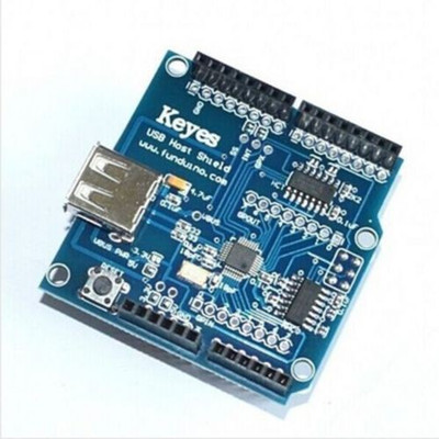 

Xcluma USB HOST SHIELD COMPATIBLE GOOGLE ANDROID ADK SUPPORT UNO MEGA ARDUINO BE0332(Blue)
