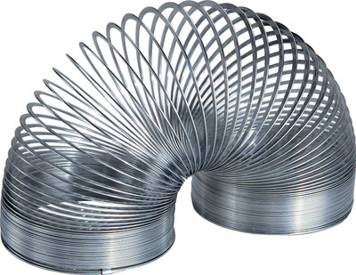

Stylezit Metal Slinky Spring(Silver)