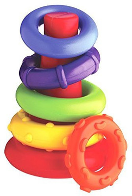 

Playgo Rainbow Color Rock 'n' Stack(Multicolor)