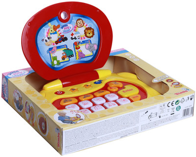 Simba Play & Learn Baby Laptop(Multicolor)