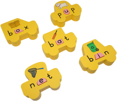 

Skola Vowel Cars - Stack the CVC Words(Multicolor)