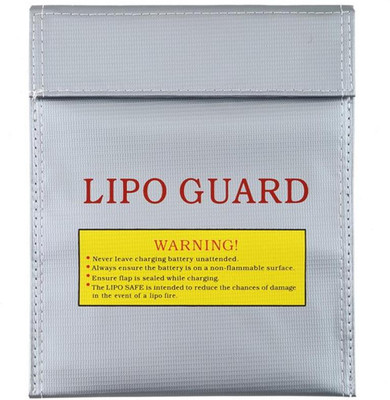 

Adraxx Lipo Battery Fireproof Bag Storage Bag Lipo Battery Guard (Multicolor)