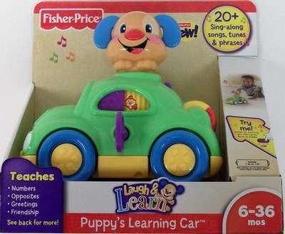 

Fisher-Price Laugh & Learn Puppy's Learning Car(Multicolor)