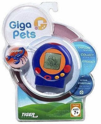 

Hasbro Giga Pets - Hand Held Game: Scorpion(Multicolor)