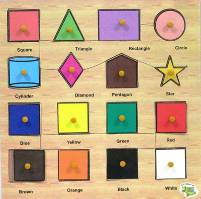 

DealBindaas Wooden Puzzle Shapes(Multicolor)