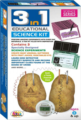 

Ekta 3 in 1 Science Kit(Multicolor)
