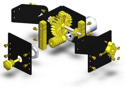 

Robosoft Systems Gear Box Module(Multicolor)