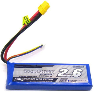 

Rotobotix Turnigy 2650mAh / 3S / 20C Lipo Pack(Blue)