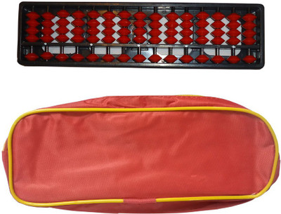 

Sae Fashions 15 ROD REDABACUS KIT WITH POUCH(Red)