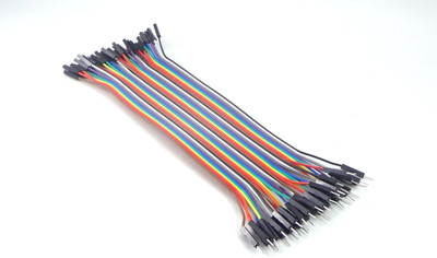

Explore Embedded Male to Female Jumper Wires - Pack of 40(Multicolor)