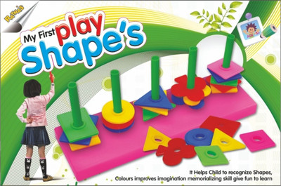 

Ratnas My First Play Shapes(Multicolor)