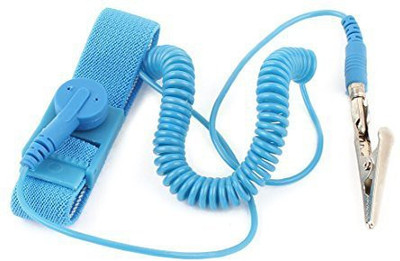Adraxx Antistatic Wrist Band & ESD Discharge Grounding Tool(Blue)