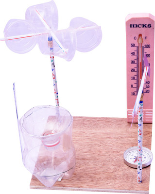 

ProjectsforSchool Weather Station Working model - DIY kit for science project(Multicolor)