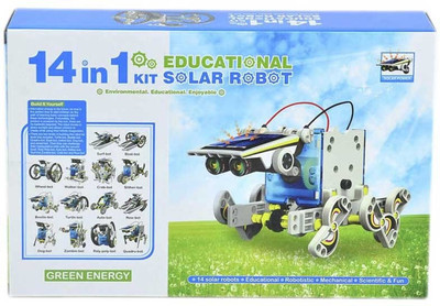 

MK 14 in 1 Solar Powered Robot Kit Toy For Children(Multicolor)