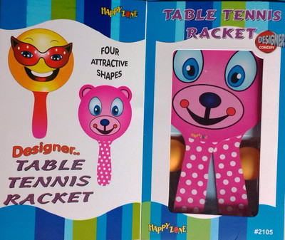 

Jaibros Designer Table Tennis Racket for Kids(Pink)