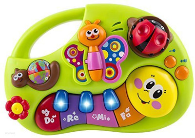 

WolVol Toddler Learning Machine Toy with Lights and Music Songs, Various Talking & Sounds and a Learning Story (Adjustable volume)(Multicolor)
