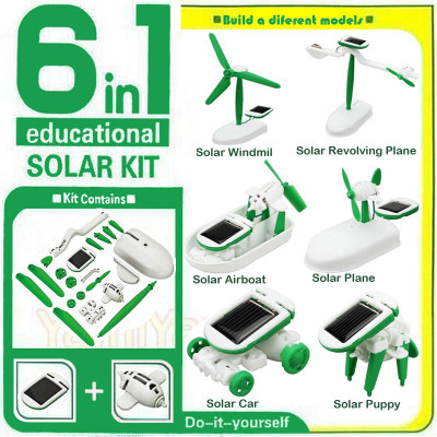 

Ekta Ekta 6in1 Solar Kit Robotics Series-1 DIY Kit(Green)