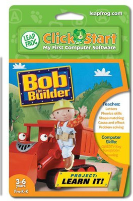 

LeapFrog Clickstart Educational Software:Bob The Builder, Project Learn It(Multicolor)