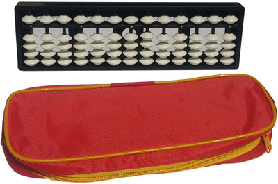 

Sae Fashions 13 ROD WHITE ABACUS KIT WITH POUCH(White)