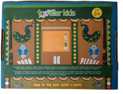 

Traveller Kids Atlas Goes to India(Multicolor)