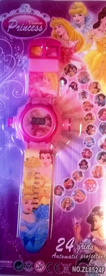 

Shop & Shoppee Princess Projector Wristband - 24 Images(Pink)