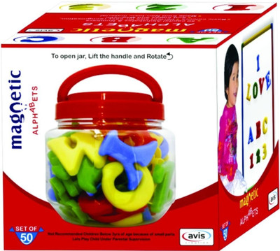 

Avis Magnetic Alphabet Jar(Multicolor)