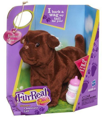 

Fur Real Friends Newborn Chocolate Lab(Multicolor)
