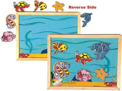 

Skillofun Magnetic Twin Play Tray - Deep Sea Puzzle Game(Multicolor)
