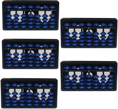 

Sae Fashions 7 ROD BLUEABACUS KIT SET OF 5(Blue)