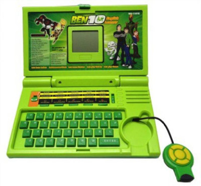 

Play Design English Learner Educational Laptop For Kids(White, Blue)