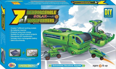 

Ekta Ekta 7in1 Solar Kit Rechargeable Transformers DIY Kit(Multicolor)