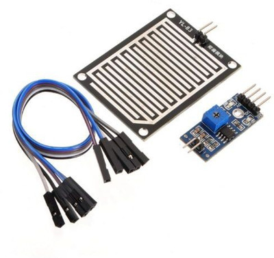 

Xcluma Rain Drop Detection Module Sensor Raindrops Humidity Weather Sensor Yl83 Be0045(Blue)