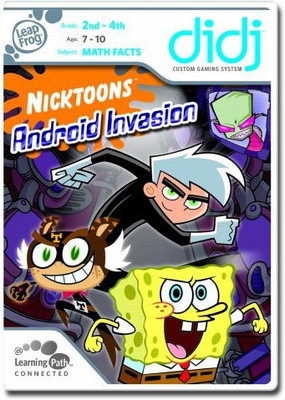 

LeapFrog Didj Custom Learning Game Nicktoons - Android Invasion(Multicolor)